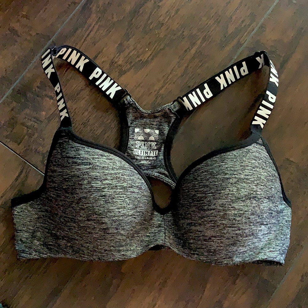 PINK Victoria’s Secret Padded Push Up Sports Bra